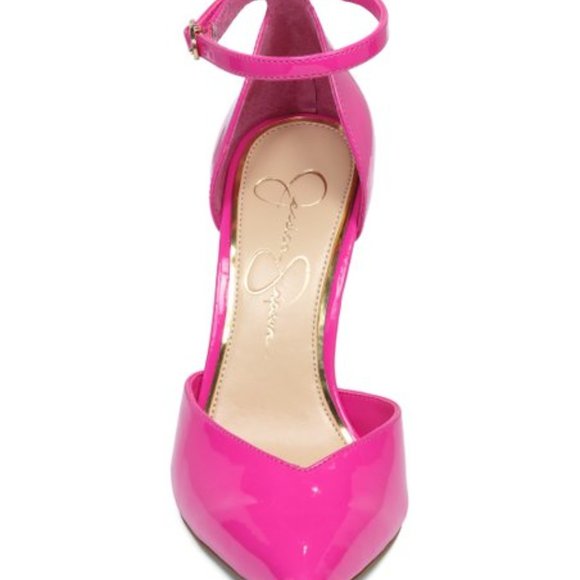 Jessica Simpson Cirrus Women's Size 7 Hot Pink Stiletto Pumps - Picture 5 of 6